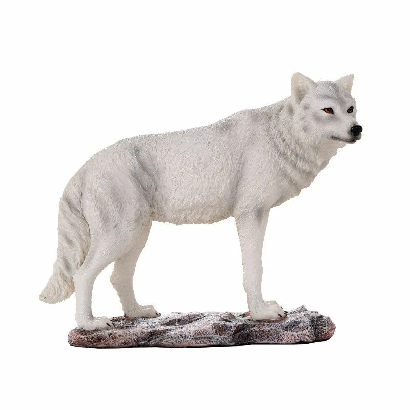 White Wolf Statue - Spirit Or Arctic? 1 White Wolf Statue - Spirit Or Arctic?