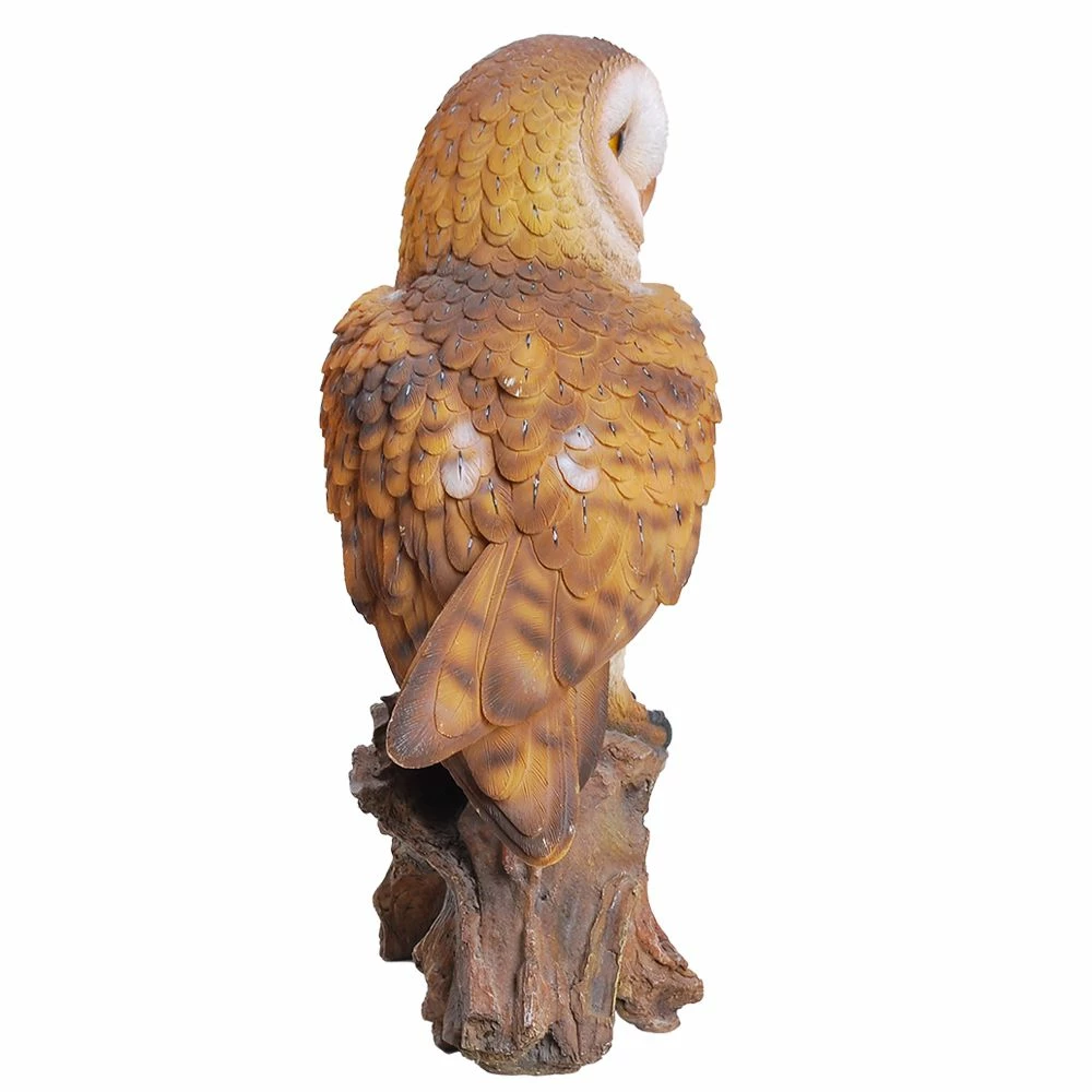 Barn Owl Statue - Perched 2 Barn Owl Statue - Perched - Image 2
