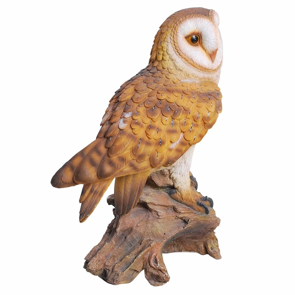 Barn Owl Statue - Perched 3 Barn Owl Statue - Perched - Image 3