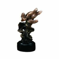 Sea Turtle Statue - Swimming