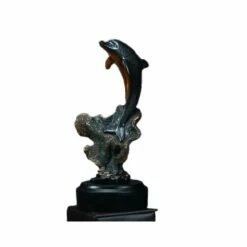 Dolphin - Leaping High 10" H