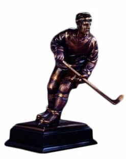 Hockey Player Statue
