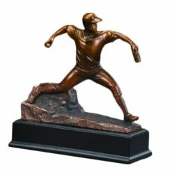 Baseball Pitcher Statue