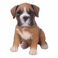 Boxer Puppy Statue