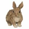 Rabbit Statue - Driftwood Look