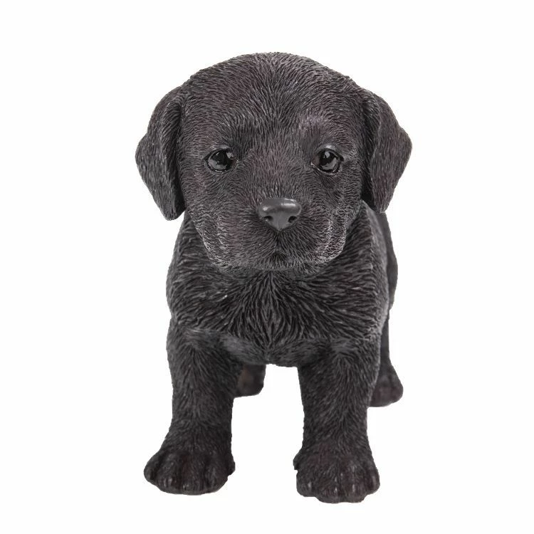 Chocolate Lab Puppy Statue, Standing 1 Chocolate Lab Puppy Statue, Standing
