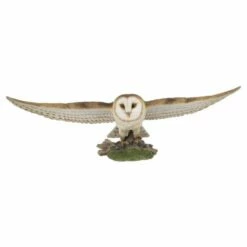 Barn Owl Statue - Soaring BIG