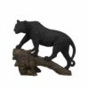 Black Panther Statue - A Leap Away From Dinner