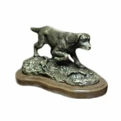 Bronze Labrador Dog Statue