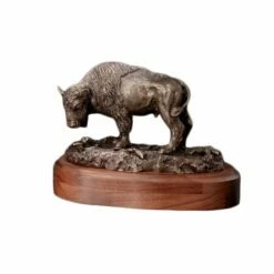 Buffalo Statue - Bronze Delight