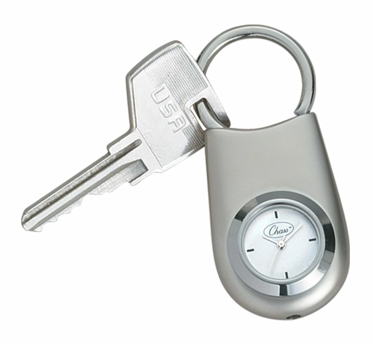 Keychain Has Clock - FREE TEXT 1 Keychain Has Clock - FREE TEXT
