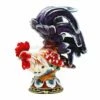 Rooster Statue - Colorful Ceramic
