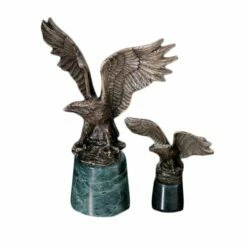 Bronze Eagle Statue - 3 Sizes