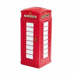 UK Travel Coin Bank - Red Phone Booth