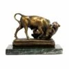 Eternal Struggle Bull & Bear Statue