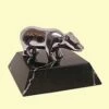 Silver Bear Paperweight