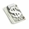 Silver Dollar Sign Money Clip