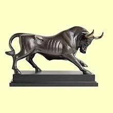 Brass Bull Statue 1 Brass Bull Statue