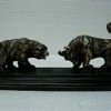 Bull & Bear Pen Holder