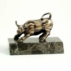 Wall Street Bull - Brass