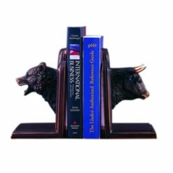 Bull And Bear Bookends 6 Lb