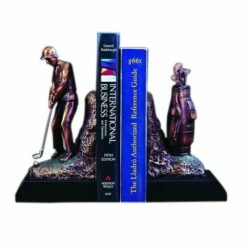 Bookends For Golfer