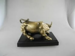 Wall Street Bull Statue - Iconic Symbol -Gift Sales 2024 bs101backb