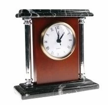 Mahogany Desk Clock ON SALE 1 Mahogany Desk Clock ON SALE