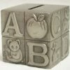 A-B-C Block Bank Pewter