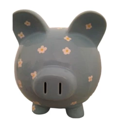 Scattered Daisies On Piggy Bank - So Sweet -Gift Sales 2024 db7602 face 1