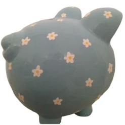 Scattered Daisies On Piggy Bank - So Sweet