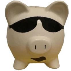 Drums Guitar Music Piggy Bank -Gift Sales 2024 db7609 face