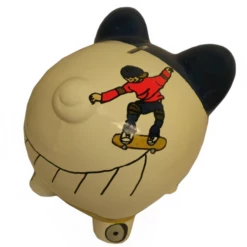 Skateboard Piggy Bank For Boy
