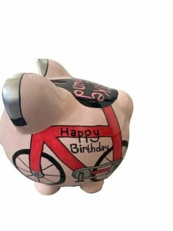 Bike Fund Piggy Bank - For Girl Or Boy -Gift Sales 2024 db7643 3
