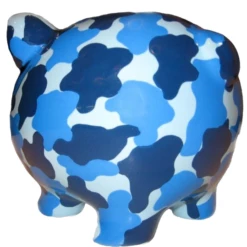 Navy Camouflage Piggy Bank -Gift Sales 2024 db7669left