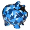 Navy Camouflage Piggy Bank