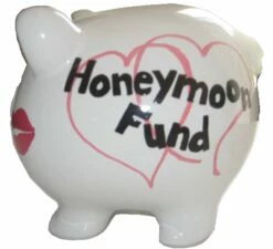 Honeymoon Fund Piggy Bank