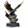 Patriotism PLUS! Eagle Guarding American Flag - 10" $69.95, 12" $89.95, 15" $159.95