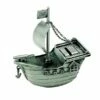 Pirate Ship Bank Pewter