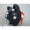 American Flag Piggy Bank - Proud To Be An American