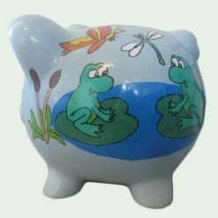 Frog Piggy Bank Kid
