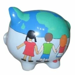 Children Of The World Piggy Bank
