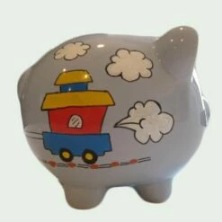 Train Piggy Bank