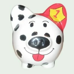 Dalmatian Fire Dog Piggy Bank -Gift Sales 2024 img 2321 2