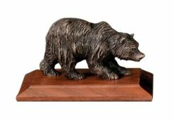 Bear Statue - Solid Bronze