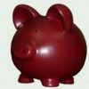 January Birthstone Piggy Bank - 3 Sizes