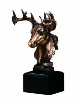 White Tail Deer Bust