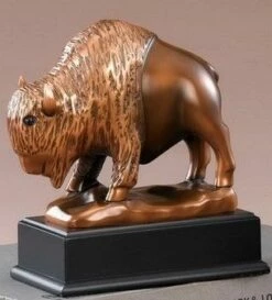 Buffalo Statue - Sleek & Modern