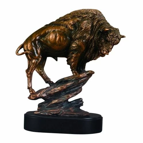 Buffalo Sculpture - Checking It Out 1 Buffalo Sculpture - Checking It Out
