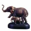 Mom & Baby Elephant Statue